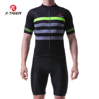 X-TIGER Cycling Jersey Set Quick Dry Cycling Sets Ropa Ciclismo Breathable Pro Bicycle Clothing Summer Cycling Sportwears 2019