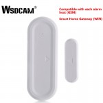 Wsdcam Remote Wireless Door Detector Contact Sensor Magnetic Sensor Compatible with Alarm Hosts GSM and Smart Home Gateways Wifi