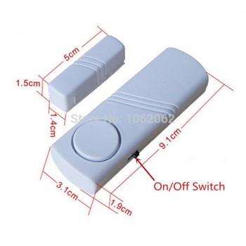 1pcs Magnetic Sensor Wireless Home Window Door Entry Anti Thief Security Alarm System
