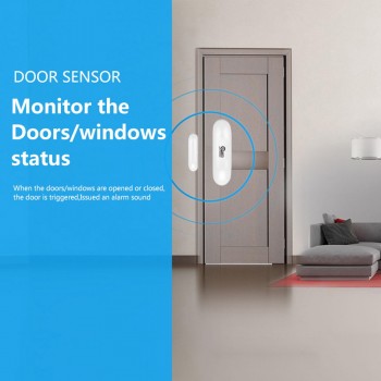 NEO COOLCAM NAS-DS01Z 2PCS/LOT Z-wave Door Window Sensor Compatible with Z wave 300 500 series Magnet Lock Door Sensor Alarm