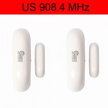 NEO COOLCAM NAS-DS01Z 2PCS/LOT Z-wave Door Window Sensor Compatible with Z wave 300 500 series Magnet Lock Door Sensor Alarm