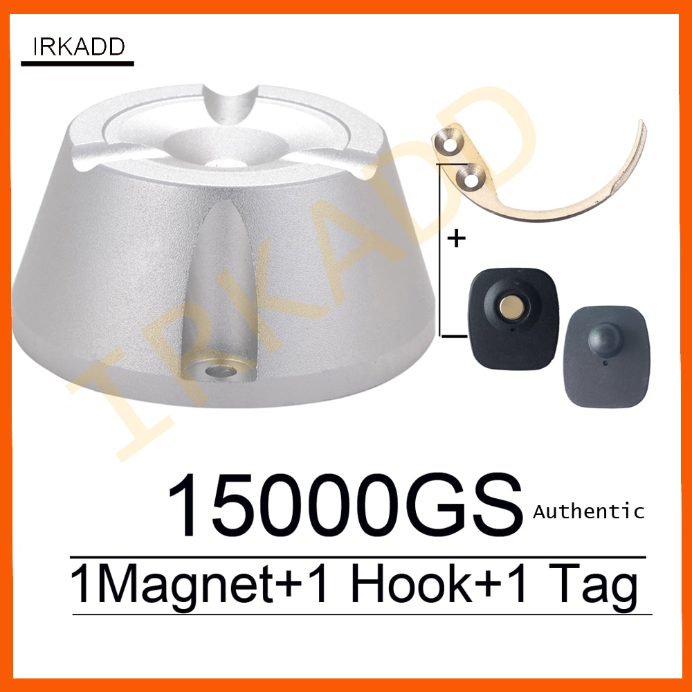 15000GS universal magnetic detacher shoplifting magnet 1 piece hook key detacher security tag detacher handheld tag remover
