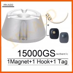 15000GS universal magnetic detacher shoplifting magnet 1 piece hook key detacher security tag detacher handheld tag remover