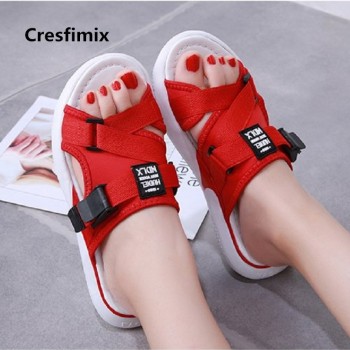 Cresfimix sandalias de mujer women fashion blue 7cm high heel sandals lady cute casual spring amp; summer pu leather sandals  a3025