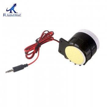 Redamp;Black Mini Wired 72mm Cable 120dB Loudly Siren Horn for Home Security Sound Alarm System DC12V 24V 5V Protection for Home