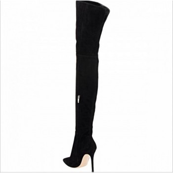 EIOUPI spring autumn winter snow boots nubuck suede flock women over the knee thigh high boot Odfa0436