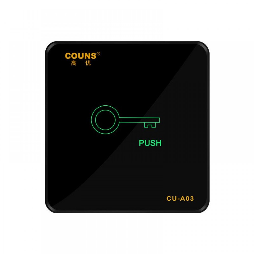 Acrylic touch sensitive switch with led backlight Door control door button door open exit  Access control switch