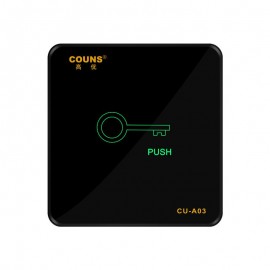 Acrylic touch sensitive switch with led backlight Door control door button door open exit  Access control switch