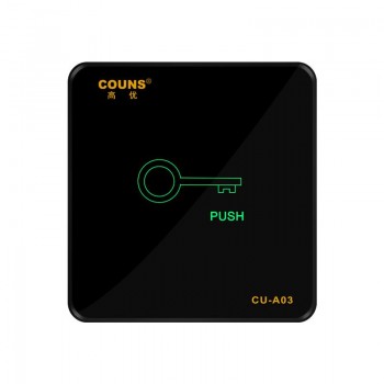 Acrylic touch sensitive switch with led backlight Door control door button door open exit  Access control switch