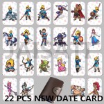 Newest 22 pcs NTAG215 Zelda NFC Card 20 Heart Wolf Revali Mipha Daruk Urbosa For Game the Legend of Breath of the wild NS Switch