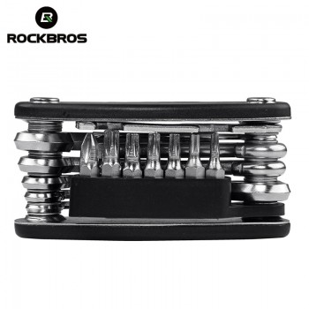ROCKBROS 16 in 1 Bicycle Tools Sets Mountain Bike Bicycle Multi Repair Tool Kit Hex Spoke Wrench Mountain Cycle Screwdriver Tool