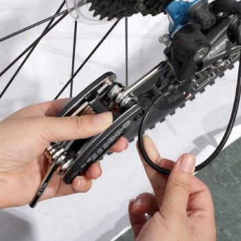 ROCKBROS 16 in 1 Bicycle Tools Sets Mountain Bike Bicycle Multi Repair Tool Kit Hex Spoke Wrench Mountain Cycle Screwdriver Tool