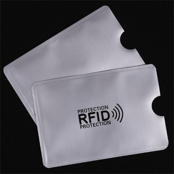 OWGYML 10pcs/set RFID Shielded Sleeve Card Blocking 13.56mhz IC card Protection NFC security card prevent unauthorized scanning