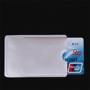 OWGYML 10pcs/set RFID Shielded Sleeve Card Blocking 13.56mhz IC card Protection NFC security card prevent unauthorized scanning