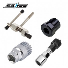 SAHOO Mountain Bike Repair Tool Kit MTB Bicycle Tools For Cranked Remove The Flywheel/cut Chain/axis Tool