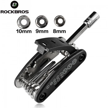 ROCKBROS 16 in 1 Multifunction Bicycle Repair Tools Kit Hex Spoke Cycling Screwdriver Tool MTB Mountain Cycling Bike Repair Tool