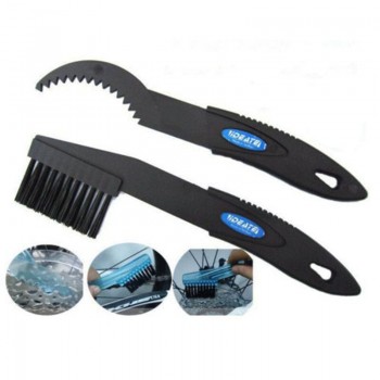 Bike RepairTool Scrubbe Cleaning Cleaner Wash brush MTB Cycling Bicycle Set Flywheel Clean motorcycle Chain tension guide Blue