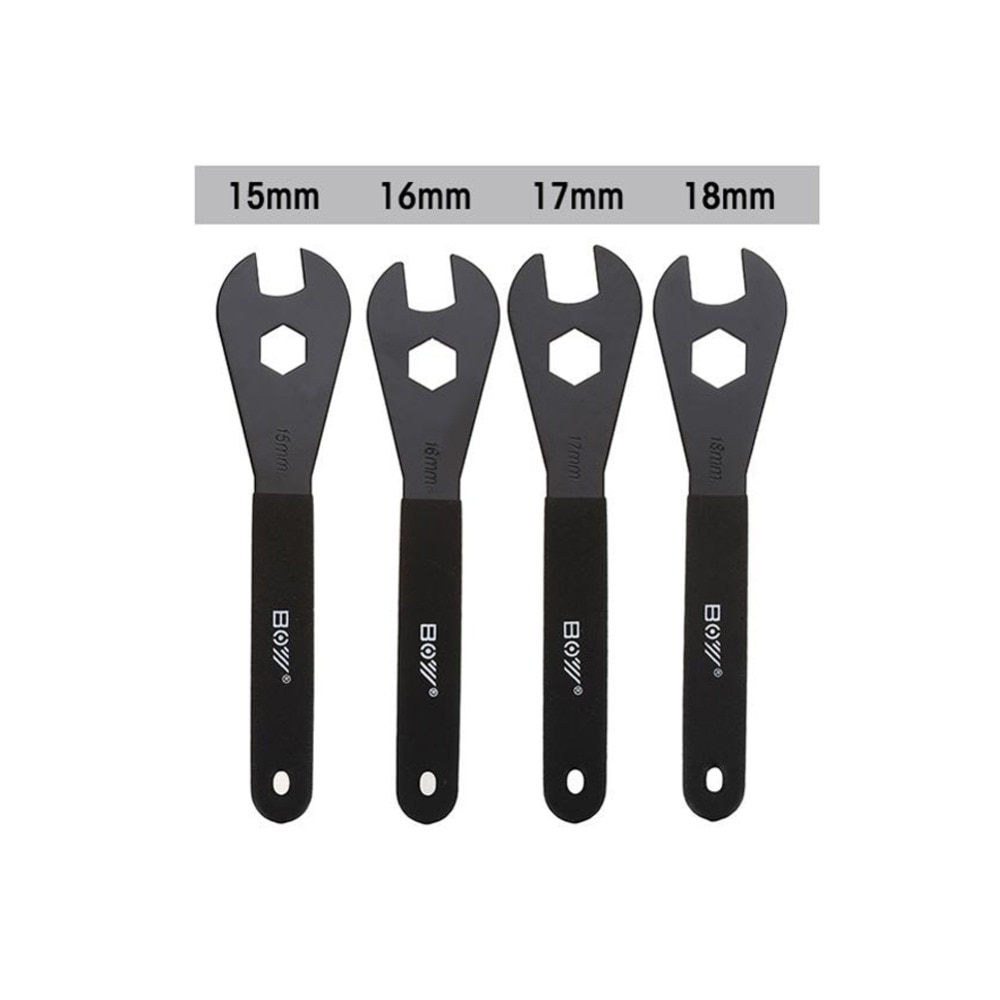 Multi-function Bicycle Wrench Bicycle Repair Tools Cycling Head Open Cone Wrench Spanner 15mm 16mm 17mm 18mm