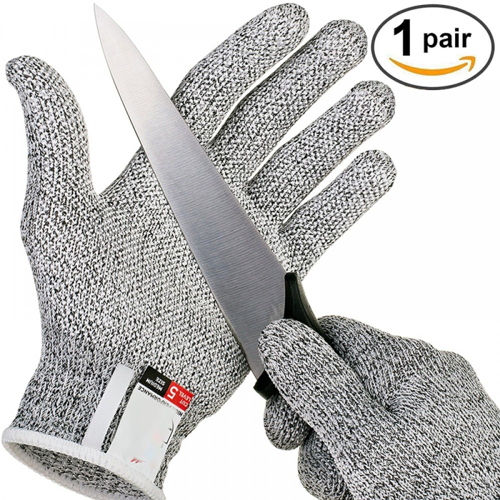 Anti-cut Gloves Safety Cut Proof Stab Resistant Stainless Steel Wire Metal Mesh Kitchen Butcher Cut-Resistant Safety Gloves