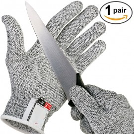 Anti-cut Gloves Safety Cut Proof Stab Resistant Stainless Steel Wire Metal Mesh Kitchen Butcher Cut-Resistant Safety Gloves