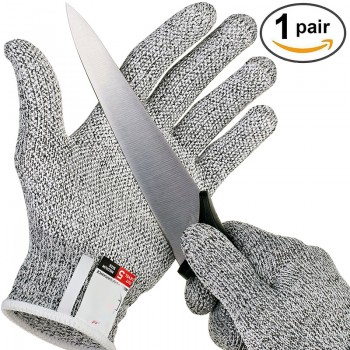 Anti-cut Gloves Safety Cut Proof Stab Resistant Stainless Steel Wire Metal Mesh Kitchen Butcher Cut-Resistant Safety Gloves
