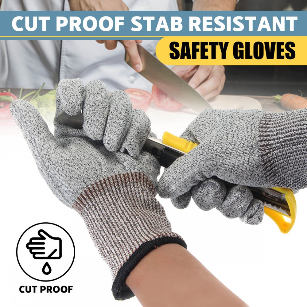 Safety Cut Proof Stab Resistant Stainless Steel Wire Metal Mesh Butcher Gloves Cut-Resistant Safety Gloves