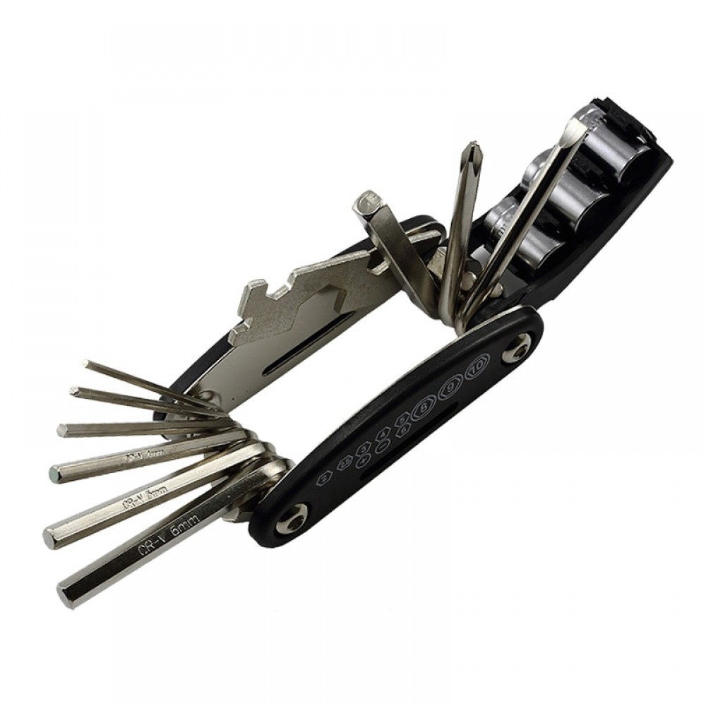 16 in 1 Multifunction Bicycle Repair Tools Kit Hex Spoke Cycling Screwdriver Tool MTB Mountain Cycling Bike Repair Tool CT-101