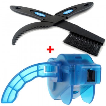 Cycling Bike Bicycle Chain Wheel Wash Cleaner Tool Cleaning Brushes Scrubber Set Clean Repair tools