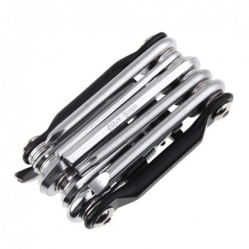15 In 1 Bike Tools Bicycle Repairing Set Bike Repair Tool Kit Wrench Screwdriver Chain Carbon steel bicycle Multifunction Tool