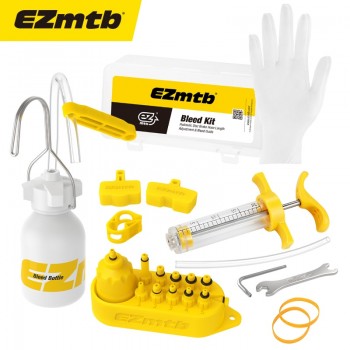 EZmtb Bicycle Hydraulic Disc Brake Mineral Oil Bleed Kit For SHIMANO, MAGURA, TEKTRO, BENGAL, ECHO MTB Bike Brake Repair Tools