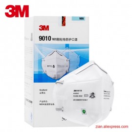3M 9010 N95 dust Masks 50pcs/Lot Anti dust static Flu H1N1 Protective Mask Certified Safety Mask EfficientFilter respirator
