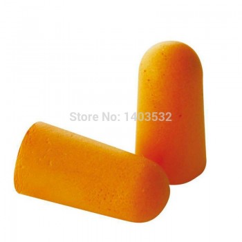 10Pairs Authentic Foam Soft corded Ear Plugs Noise sleep Reduction Norope Earplugs Swimming Protective earmuffs Free Shipping