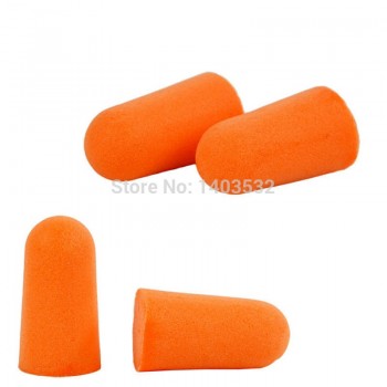 10Pairs Authentic Foam Soft corded Ear Plugs Noise sleep Reduction Norope Earplugs Swimming Protective earmuffs Free Shipping