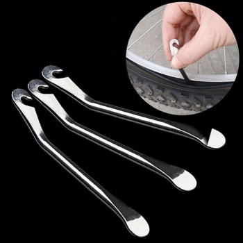 ! 3pcs/set Hot Sale Cycling steel Wheel Tire Lever Curved Bike Bicycle Tyre Repair Tool Hooks