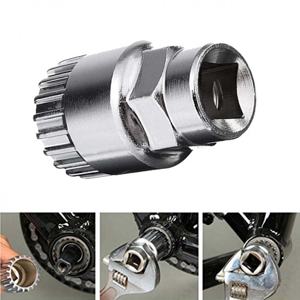 Outdoor Cycling Bike Bicycle Crank Extractor Remove Tool Bottom Bracket Wheel Puller Repair Tool Set Bicycle Accessories