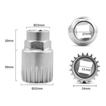 Outdoor Cycling Bike Bicycle Crank Extractor Remove Tool Bottom Bracket Wheel Puller Repair Tool Set Bicycle Accessories