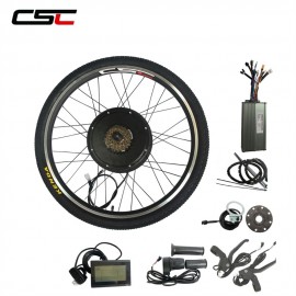 Electric Bike Conversion Kit E BIKE 48V 1000W 1500W Bicycle Hub Motor Wheel for 20 24 26 700C 28 29in Rear Wheel Motor