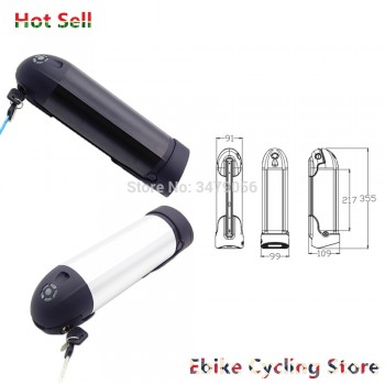 Free Shipping Lithium ion electric bike battery water bottle type Sondors bike battery for 250w 350w 500w motor Ebike battery