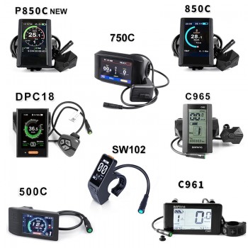 Bafang BBS02B 48V 750W Mid Drive Motor 8fun BBS02 Bicycle Electric Bike Conversion Kits DPC18 850C 500C C965 C961 eBike Display