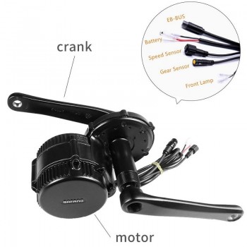 Bafang BBS02B 48V 750W Mid Drive Motor 8fun BBS02 Bicycle Electric Bike Conversion Kits DPC18 850C 500C C965 C961 eBike Display