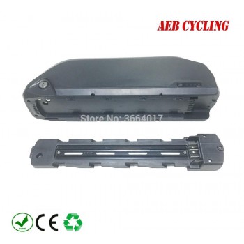 Free shipping jumbo shark polly-2 down tube ebike battery case DP-6 70 Pcs 18650 cells ebike battery case for fat tire bike