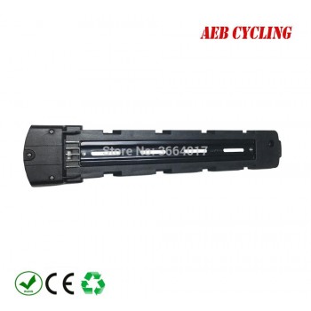 Free shipping jumbo shark polly-2 down tube ebike battery case DP-6 70 Pcs 18650 cells ebike battery case for fat tire bike