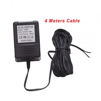 US UK EU Plug 18V AC Transformer Charger for Wifi Wireless Doorbell Camera Power Adapter IP Video Intercom Ring 110V-240V