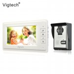 Vigtech 7 inch LCD Color Video door phone Intercom System Weatherproof Night Vision Camera Home Security FREE SHIPPING