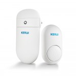 KERUI M518 Self-powered Wireless Ring Doorbell Long Distance 52 Available Tones Home Smart Cordless Bell no Need Battery