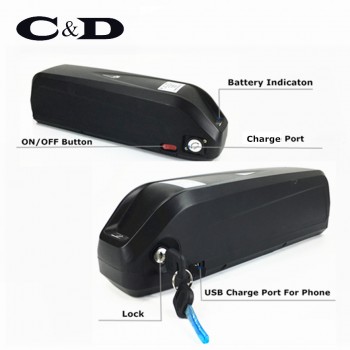 EU Tax free Original 36V 48V 52V 25A 30A 40A BMS 350W 500W 750W 1000W 1500W Hailong Battery 18650 Cell E-bike BBS02 BBSHD bafang