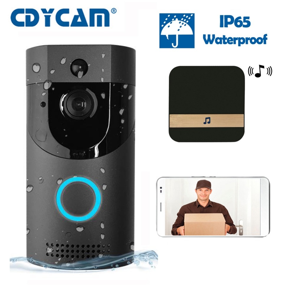 Waterproof Battery Wireless Video Door Phone Doorbell  with Speaker phone Intercom System 720P Night Vision PIR Camera Doorphone