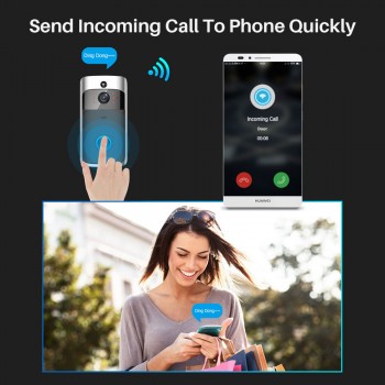 Video Doorbell WiFi Video Intercom Phone Door Bell WIFI Doorbell Camera For Apartments IR Alarm Wireless Home Security IP Camera