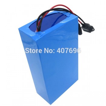 Rechargeable 500W 48V 15AH battery pack 750W 48 V 15AH ebike e scooter Lithium ion battery 20A BMS 2A Charger Free customs fee