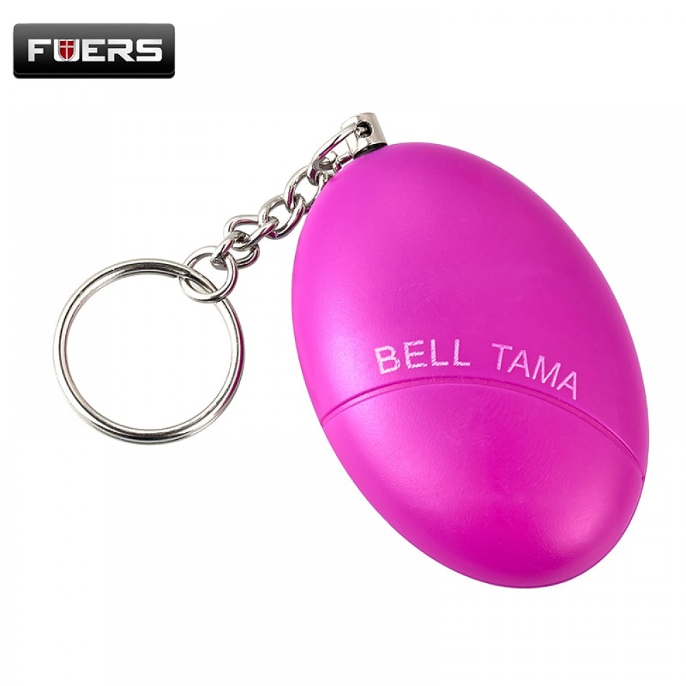 Personal Alarm Protection Egg Shape Women Elderly Safety Self Defense Alarm 120dB Loud Anti-Attack Security Keychain Alarm